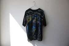 Vintage 90s Batman Comic AOP T Shirt Peyote Resurrection XL RARE Mexican Bootleg