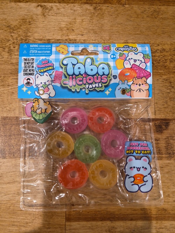 Lifesaver Gummy Squishy Taba-Squishy Fidget Toy Sealed in Packaging