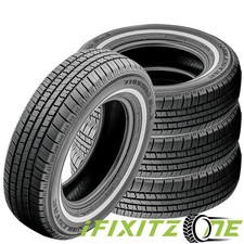 4 Milestar Ms775 P20570r15 95s Tire White Side Wall Classic Vintage All Season
