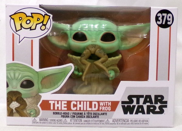 Funko Pop! 379 The Child Mit Frosch Star Wars The Mandalorian Vinylfigur-image