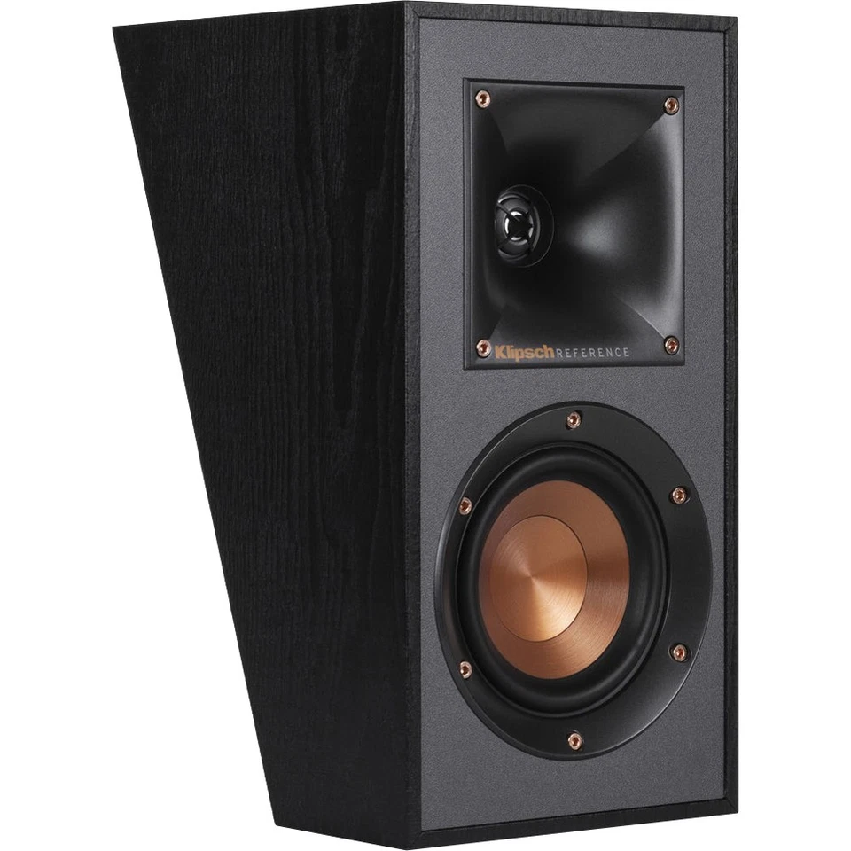 Klipsch R-41SA мощный детализированный домашний динамик комплект из 2 - черный - открытая коробка - Изображение 3 из 4
