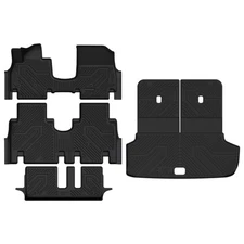 Floor Mats & Cargo Mat for 2026 Hyundai Ioniq 9 7-Seats Custom TPE Floor Liners