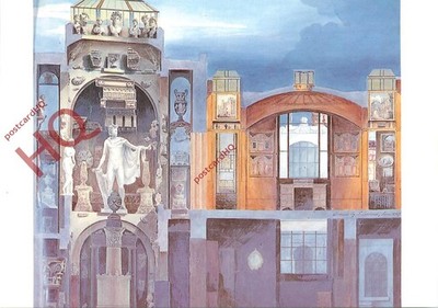 Ansichtskarte>>Frank Copland, Nr. 13 Lincoln's Inn Fields, Blick nach Osten
