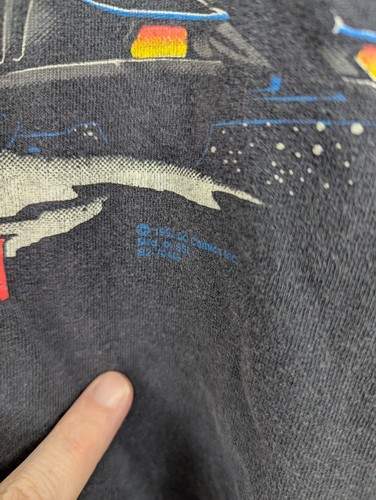 Vintage 1992 SSI Batman Returns Shirt Kids M Made In USA Single Stitch - Picture 10 of 12