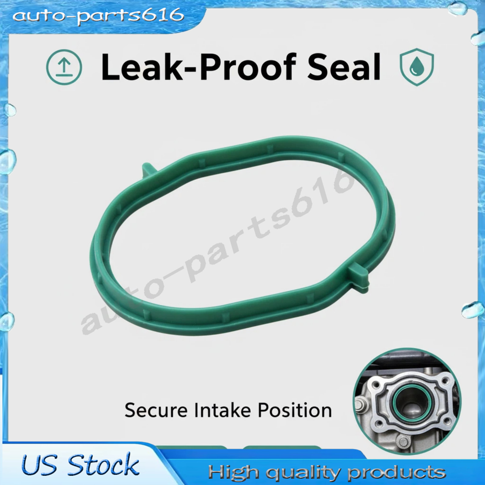 New For Maserati Quattroporte GT GC Intake Manifold Position Gaskets 255738 US