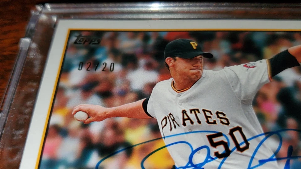 CHARLIE MORTON AUTO SSP /20 (02/20) 2019 TOPPS ARCHIVES SIGNATURE MINT! - Image 2 of 4
