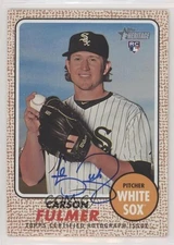 2017 Topps Heritage Real One Auto Carson Fulmer #ROA-CFU Rookie Auto RC nd3