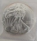 2017 UNCIRCULATED 🇺🇸 SILVER EAGLE. BRILLIANT, AND FOR YOU! 🔥