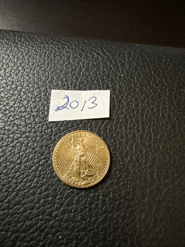 2013 1/10 oz  $5 American Gold Eagle BU