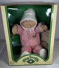 CABBAGE PATCH KIDS DOLL Vtg 3900 GIRL Blue EYES PAPERS New-OPEN BOX READ
