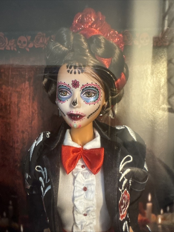 rare 2021 Dia De Los Muertos Barbie Doll