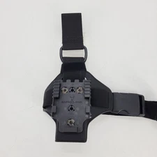 Safariland 6009-110 Single Strap Lightweight Leg Shroud w/ D-Ring & QLS Plate