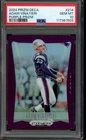 2024 Panini Prizm Deca Football Purple Adam Vinatieri #214 PSA 10