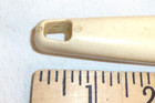 Vintage Beige Nylon Plastic Cooking Serving Fork 12" with Brown Nylon Tines tips — photo 6