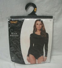 Womens Size S/M Black Long Sleeve Bodysuit by Spirit