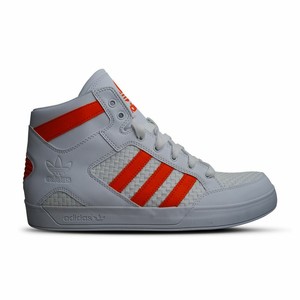 adidas blanche orange