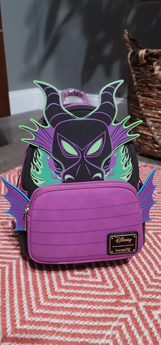 Disney Loungefly Limited Edition Maleficent Dragon Mini Backpack