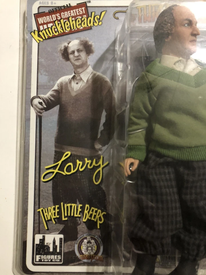 The Three Stooges Golf Larry Dizzy Doctors Toy Co Official 8' Figure 2014 - Изображение 2 из 4