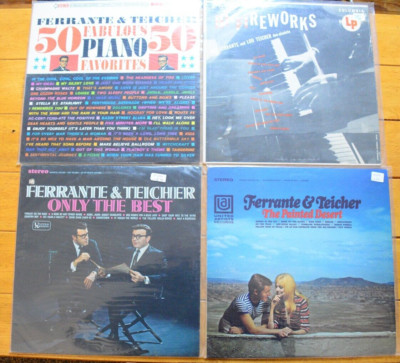 FERRANTE & TEICHER LP LOT ONLY THE BEST HIFI FIREWORKS PAINTED DESERT [39]