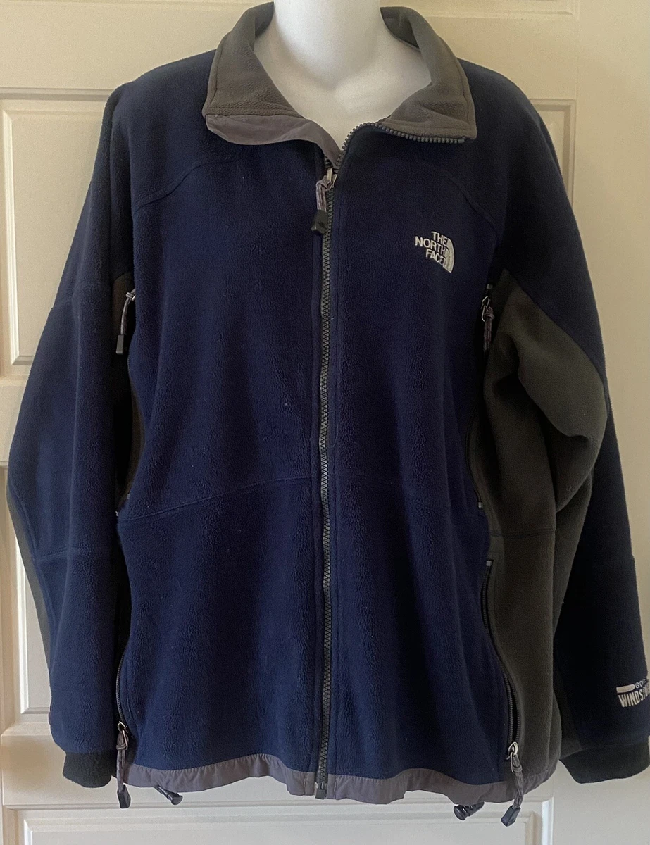 Vintage 90s North Face Gore Windstopper Fleece Jacket Mens Medium