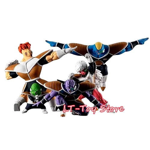 Figura de acción de juguete Dragon Ball Z Ginyu Force Jeice Guldo Recoom Burter