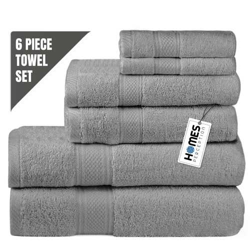 Homes Perception 6er Pack Badetücher Set (2 Bade-, 2 Hand- & 2 Gesichtstücher) - Bild 9 von 80