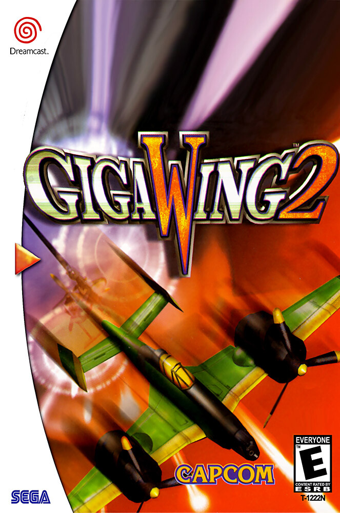 GigaWing 2 Sega DreamCast BOX ART Premium POSTER MADE IN USA