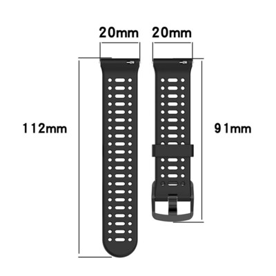 Silicone Strap Soft Bracelets for COROS PACE 3 2 APEX 2 2Pro APEX PRO 42mm 46mm