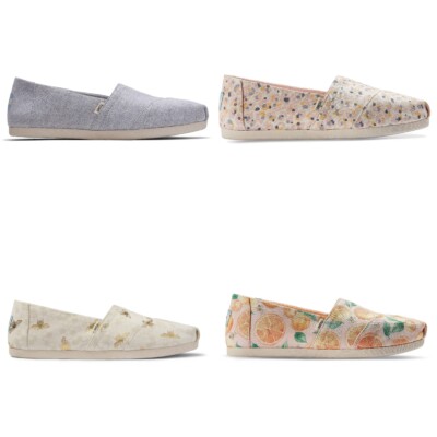 Toms Classic Alpargata Damen Schlüpfschuh | Slipper | Canvas - NEU