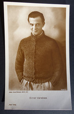 Ernst Verebes real photo postcard actor
