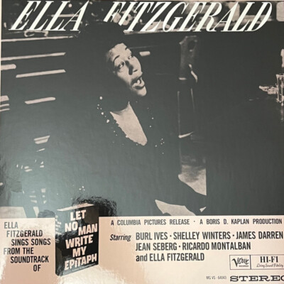 Ella Fitzgerald - Ella Fitzgerald Sings Songs From Let No Man Write My Epitaph (