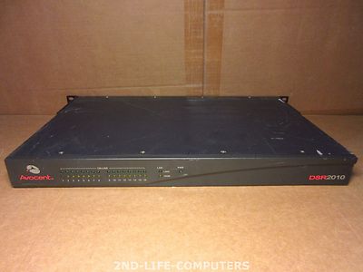 Avocent DSR2010 16-Ports Rack-Mountable KVM Network switch PS/2 CAT5 RJ-45