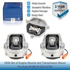 Kit Supporti Motore e Trasmissione Per AUDI A4 A5 Q5 QUATTRO 2.0 TDI 3.2L