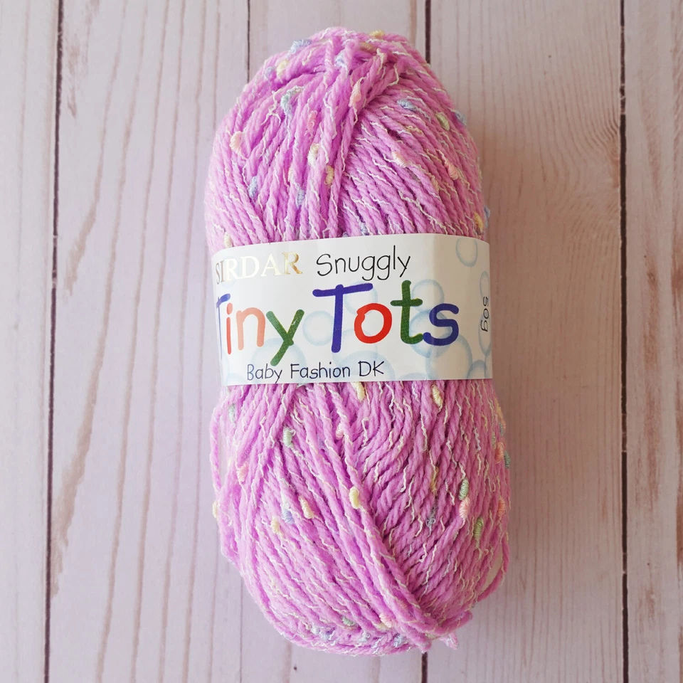 Sirdar Tiny Tots Yarn ~ Lot of 17~#975 Pink ~ Baby Yarn ~ Acrylic Polyester ~ DK - Image 2 of 4