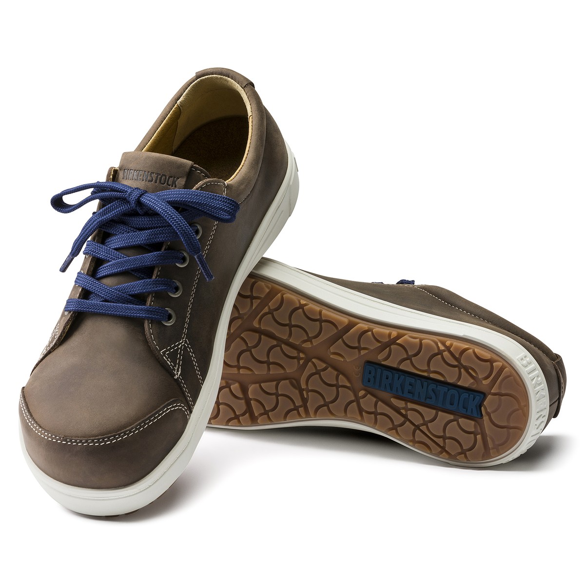 BIRKENSTOCK QS 500 SAFETY SHOES BROWN LEATHER