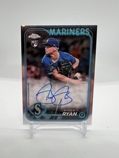 2024 Topps Chrome - Rookie Autographs #RA-RR Ryder Ryan (AU, RC)