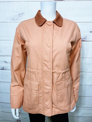 Universal Thread Womens Jacket Size XS Pink Full Zip Snap Button Up Pockets