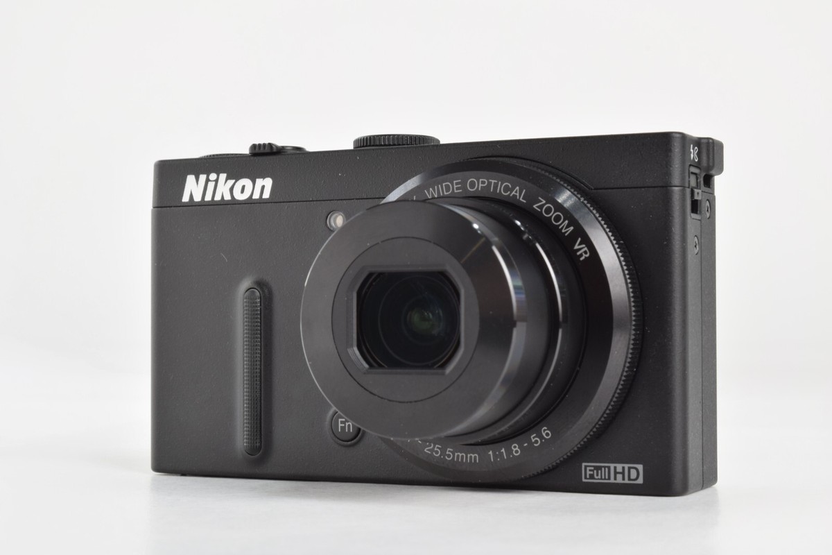 Near MINT] Nikon COOLPIX P330 Black 12.2MP 5x Zoom Compact Digital 