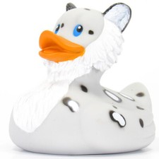 Snow Leopard Rubber Duck