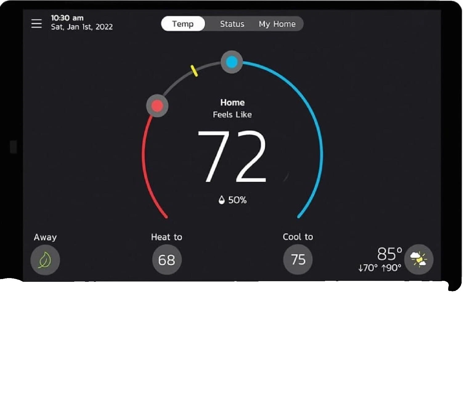 LENNOX Home Central AC & Heater HVAC Thermostats