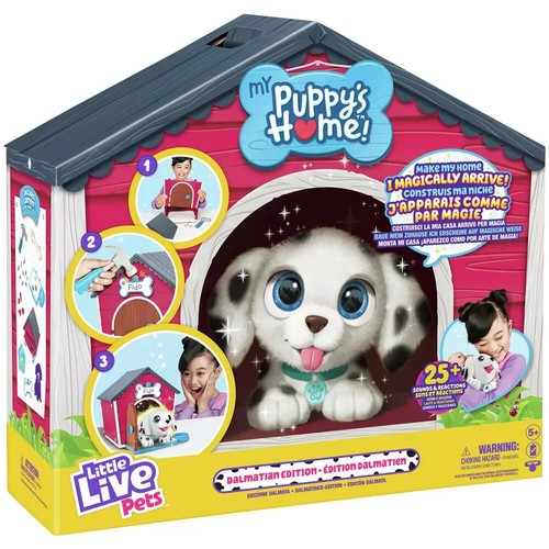 Little Live Pets - My Puppy's Home Dalmatian 25+ Sounds & Reactions New Toy 5+ - Picture 12 of 14
