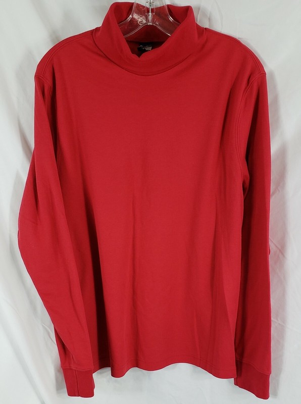 Women's Turtleneck Red No-Tag-See Measurements Gently Used