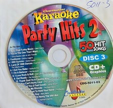 5011-3    PARTY HITS    1 DISC CHARTBUSTER  KARAOKE  LOT VA