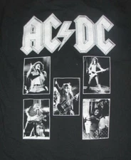 Retro AC DC "HIGHWAY TO HELL" Live Concert Tour (SM) T-Shirt