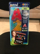 Artskills! 216 Piece POSTER LETTERS A-Z and 0-9  BRAND NEW!