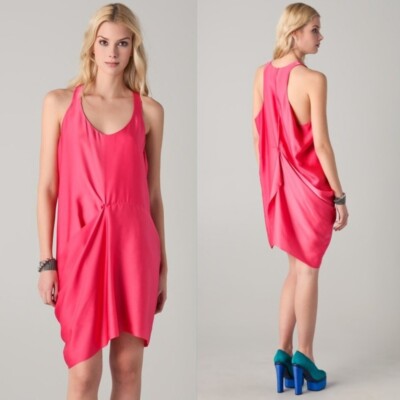 strapless open back dress Current Mood Taffeta Ribbon Tie Mini Dress main image 0