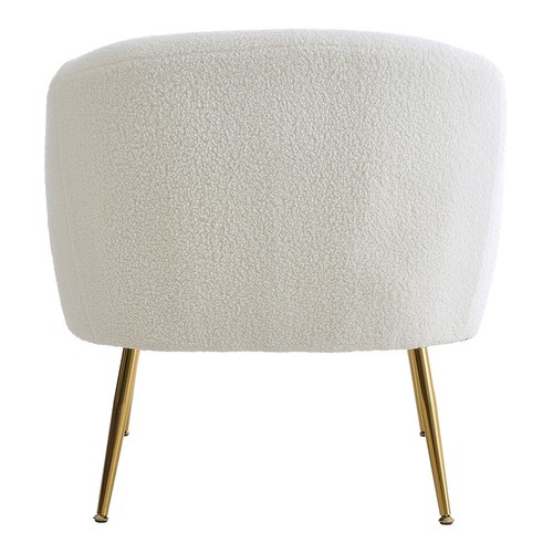Tub Armchair Accent Chair Velvet Lounge Sofa with Metal Gold Legs Living Room UK - Picture 24 of 29