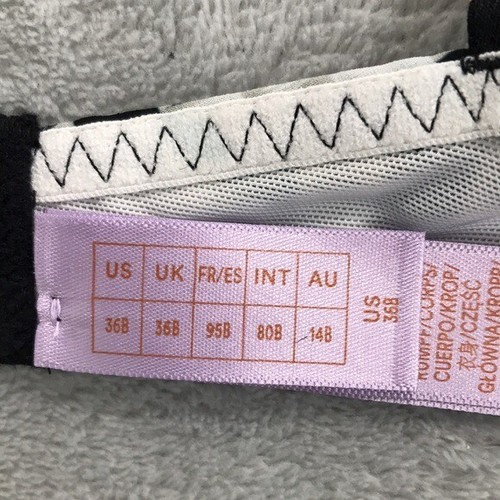 Reggiseno a tuffo sfoderato Savage X Fenty Gingham Remix 36B nuovo - Foto 7 di 9