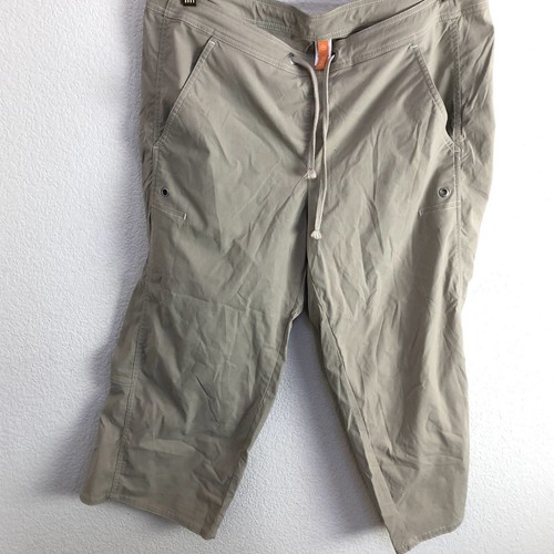 Lucy Womens Size Medium Khaki Nylon 