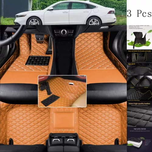For Toyota Tacoma Ext Cab Car Floor Mats Leather Carpet Waterproof Cargo Liners - Bild 4 von 41